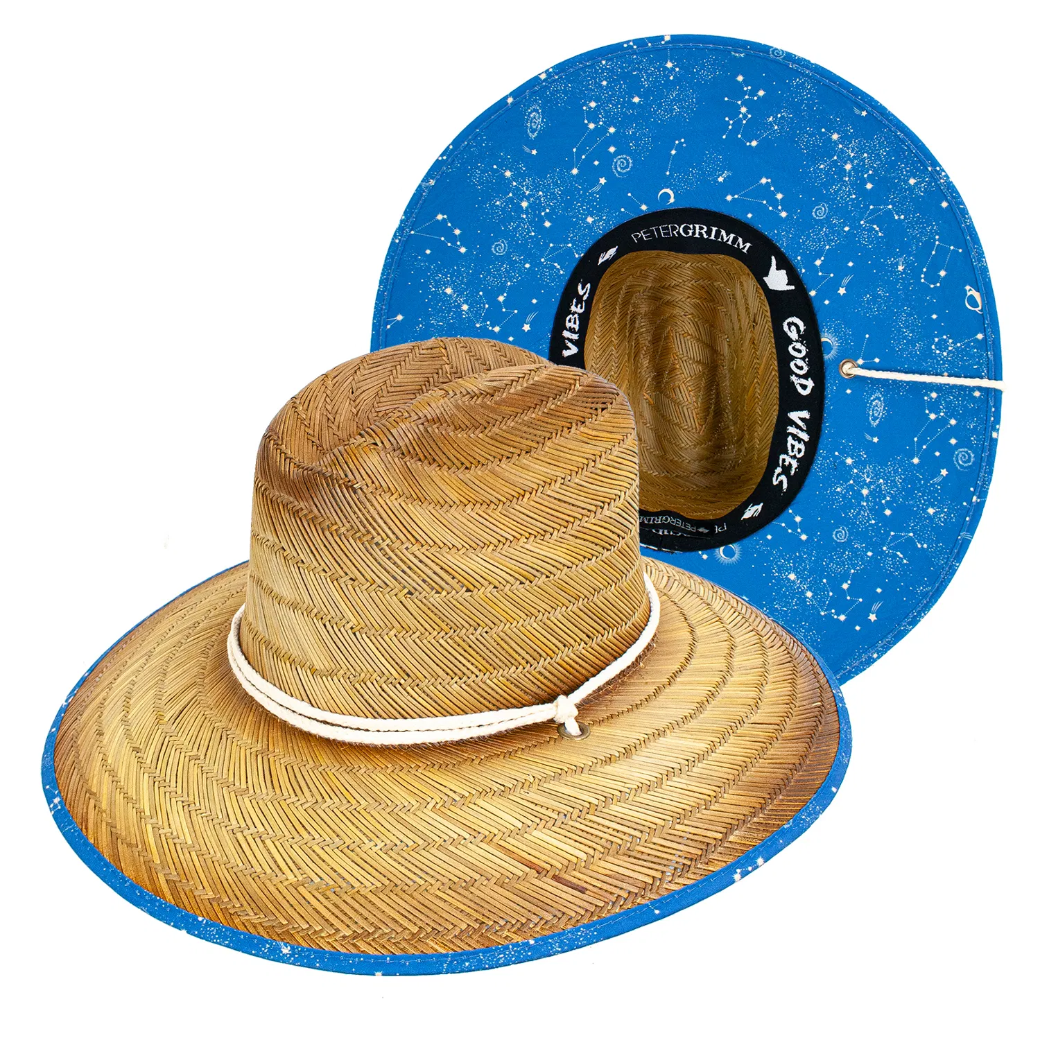 Star Tracker Straw Lifeguard Hat - Grocery