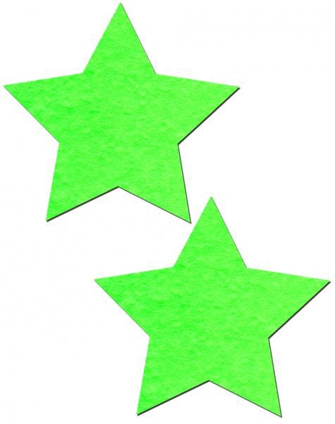 Glow In The Dark Stars Pasties O/S - Grocery