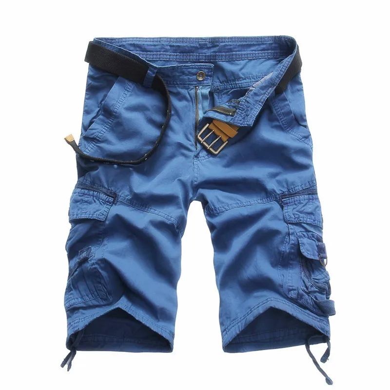 Men's Cargo Shorts Lightweight Multi Pocket Casual Short - Grocery