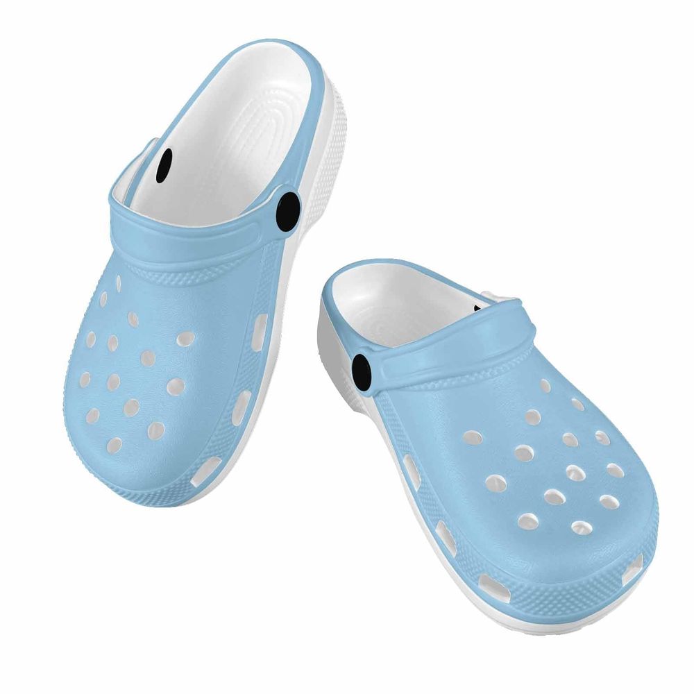 Cornflower Blue Clogs For Youth - Grocery