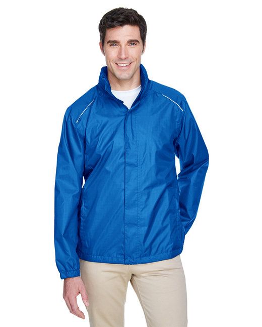 CORE365 88185 Men's Climate Seam-Sealed Lightweight Variegated Ripstop Jacket - Grocery
