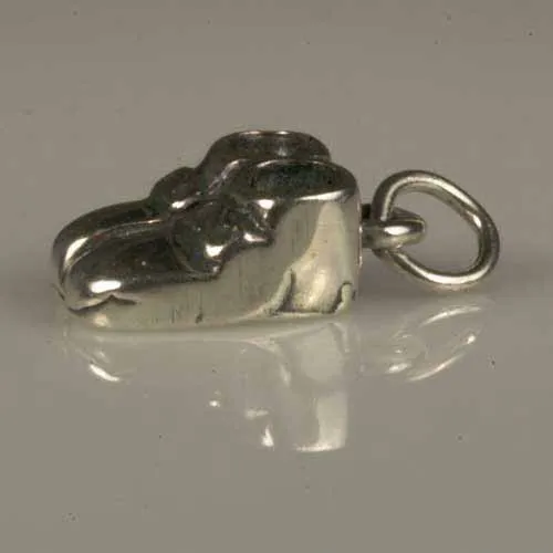 Sterling Silver Booties Shoes CHARM - Grocery
