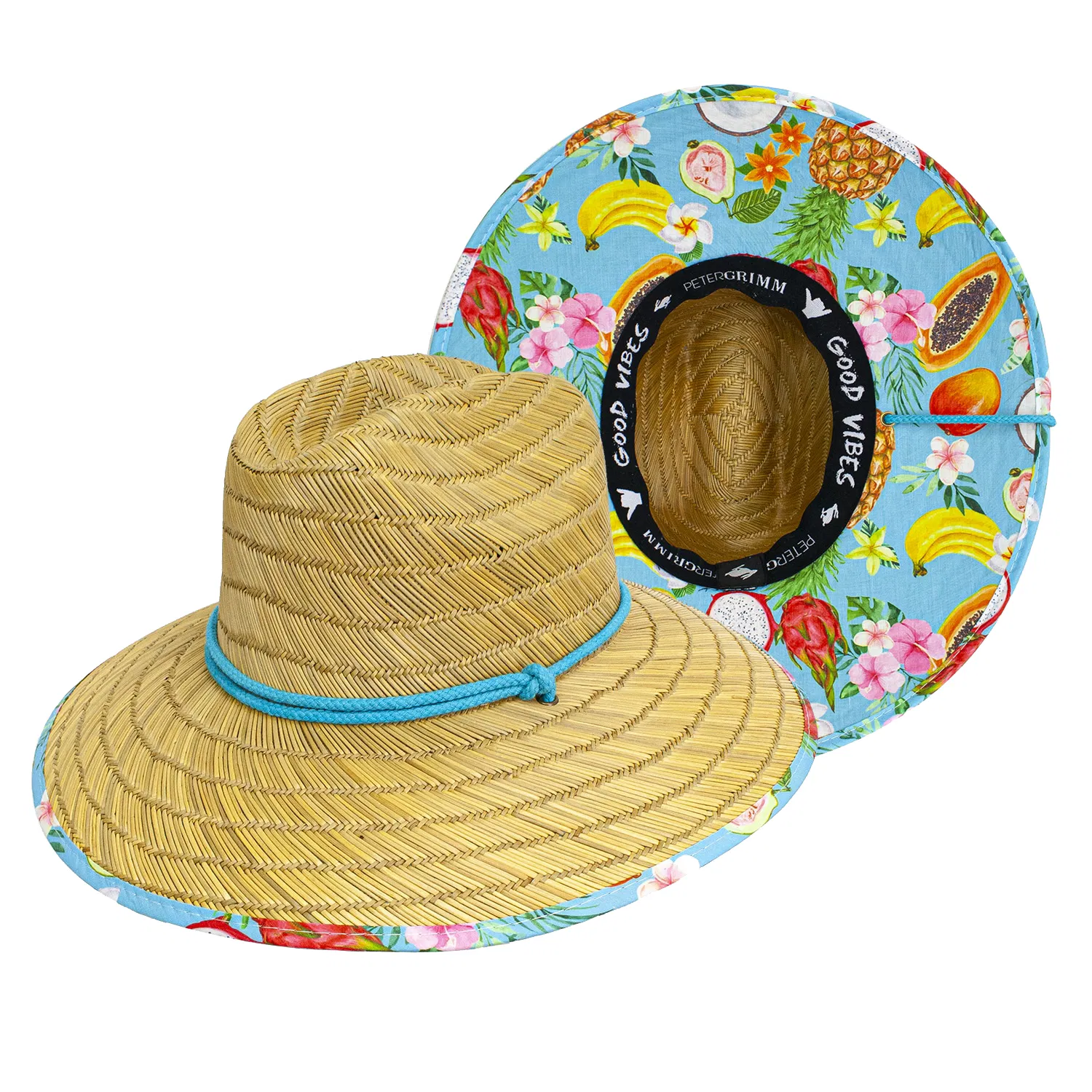 Fruta Straw Lifeguard Hat - Grocery
