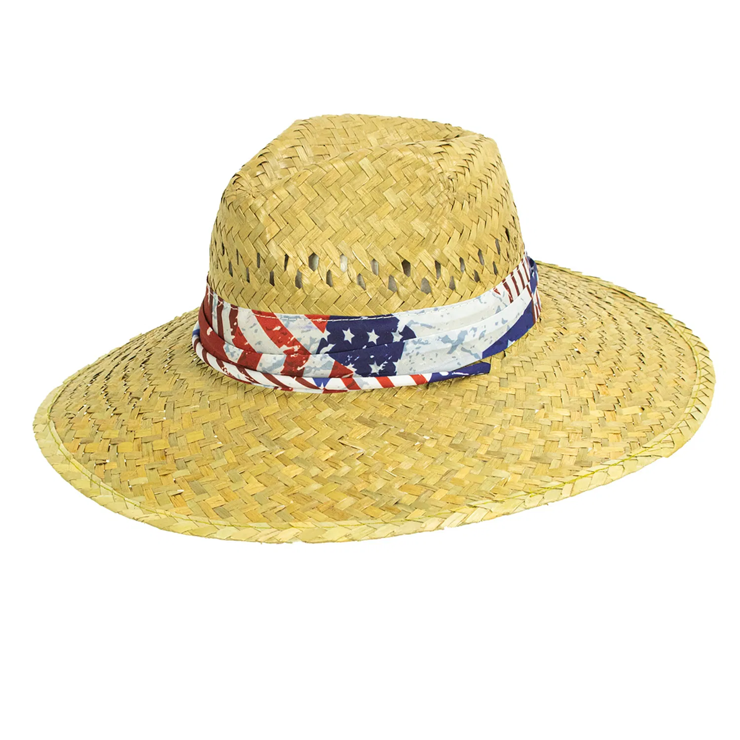 Americana Straw Lifeguard Hat - Grocery