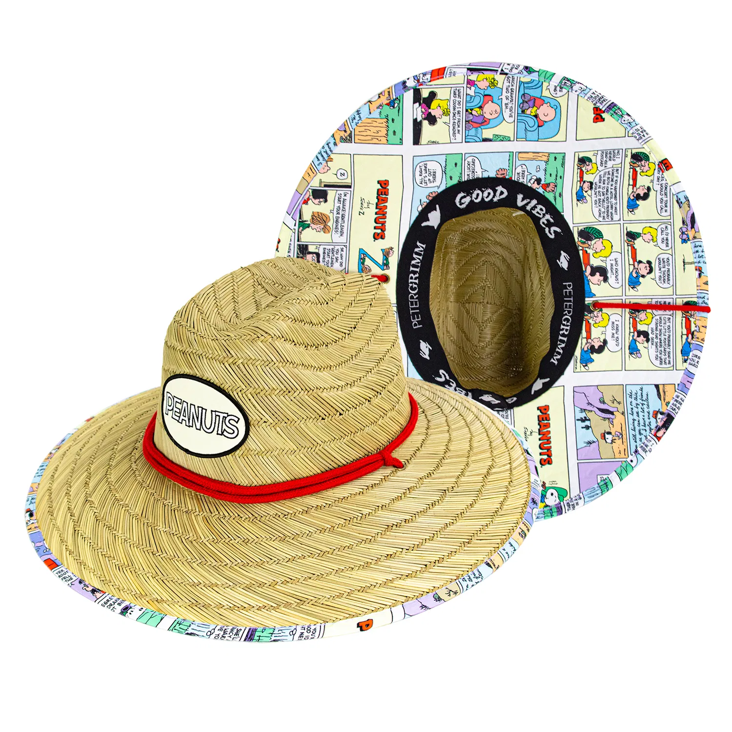 Comic Strip Straw Lifeguard Hat - Grocery
