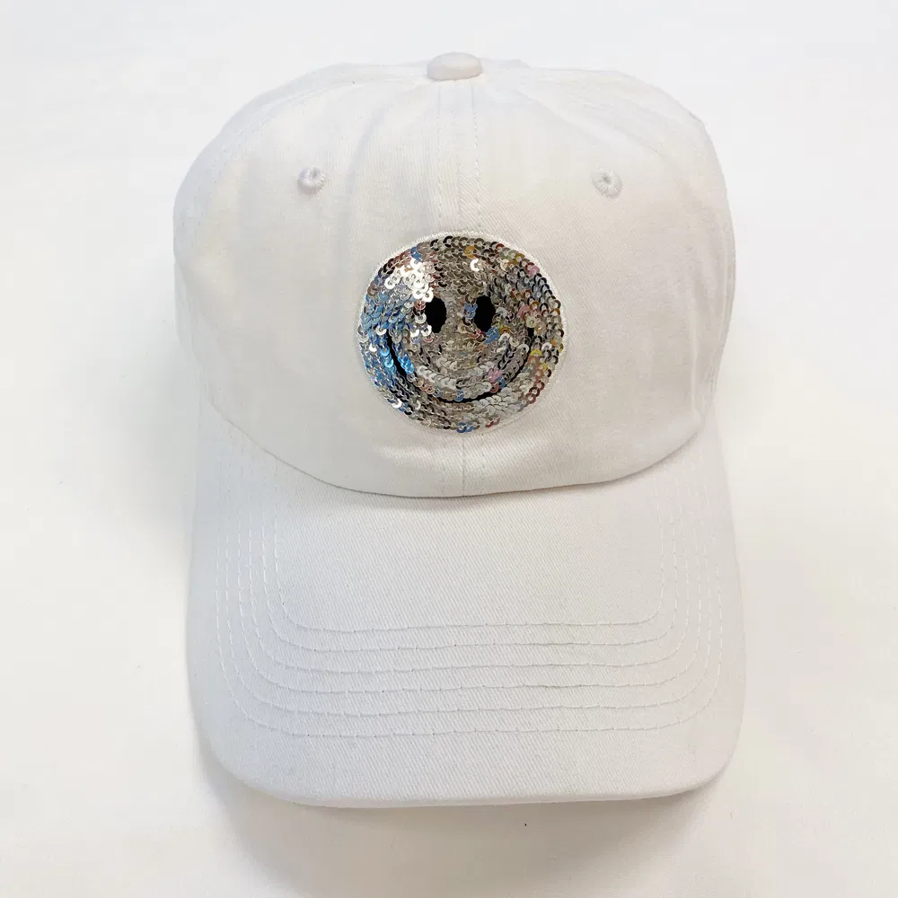 Sequin Patch Happy Ball Cap - Grocery