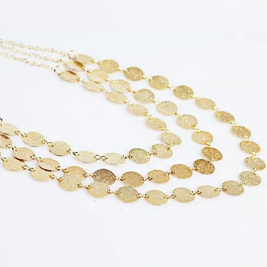 Sweet Glow Triple Strand Necklace - Grocery