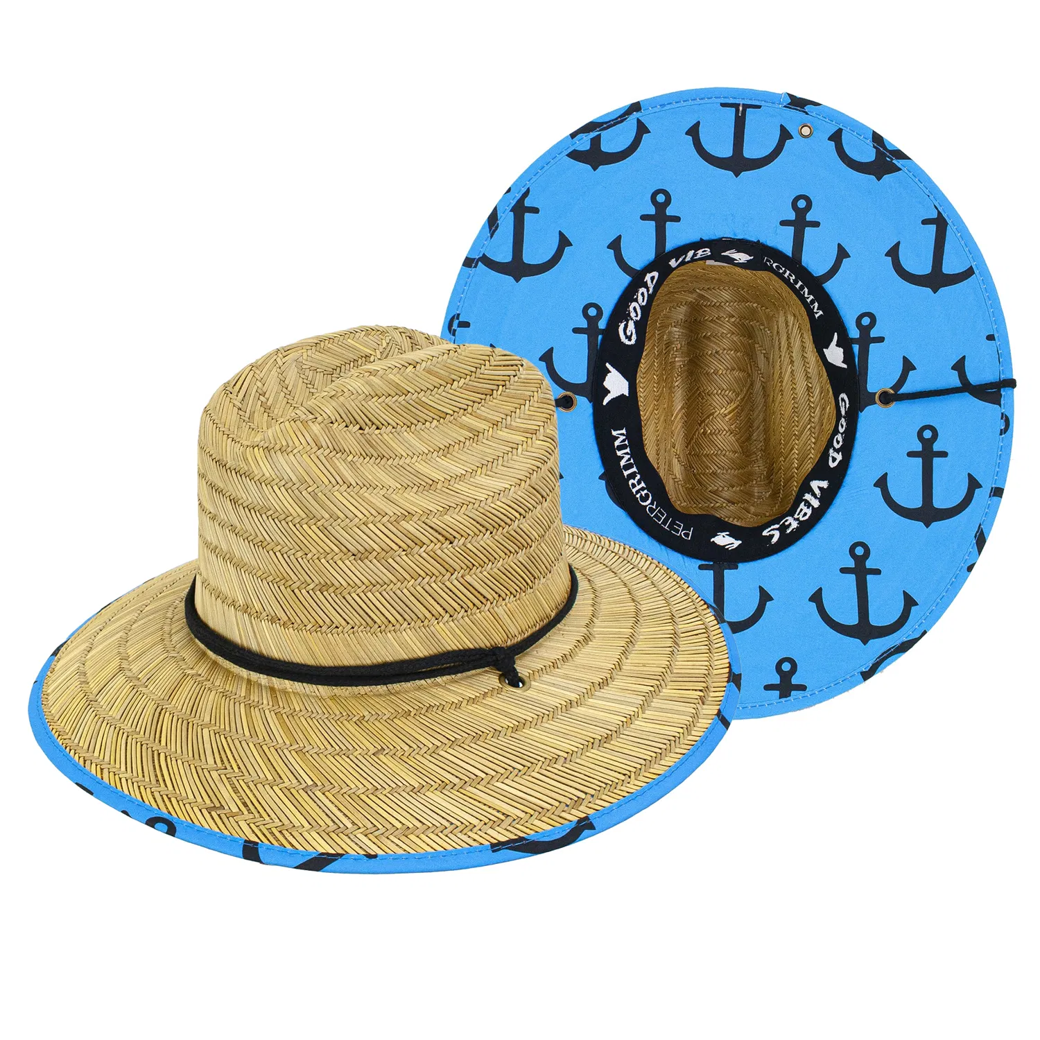 Anchor Junior Straw Lifeguard Hat - Grocery