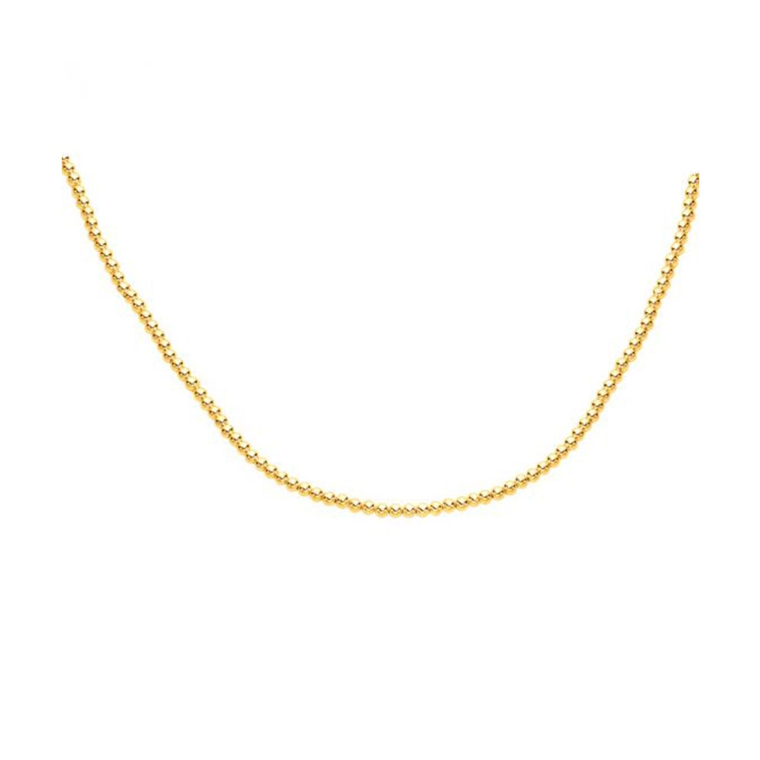 14k Yellow Gold Bead Chain (3mm) - Grocery
