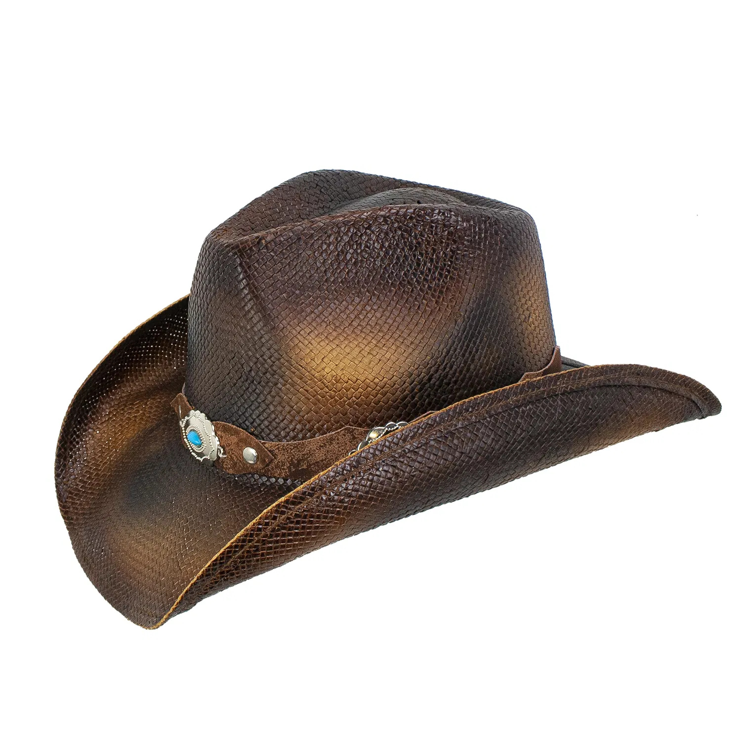 Bronco Straw Western Cowboy Hat - Grocery