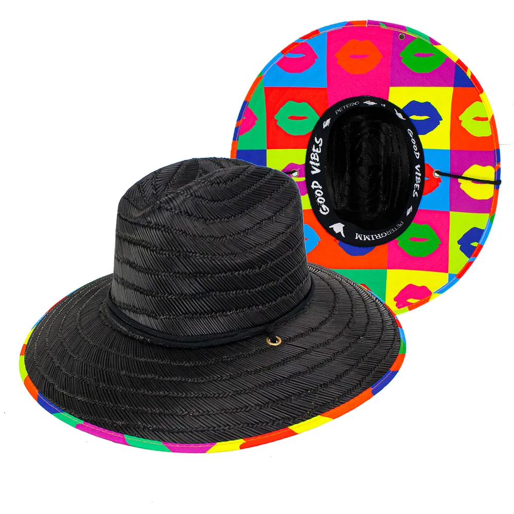 Air Kiss Straw Lifeguard Hat - Grocery