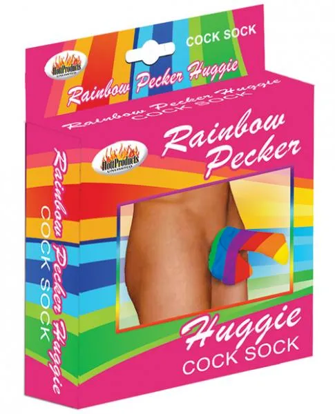 Rainbow Pecker Huggie Sock - Grocery
