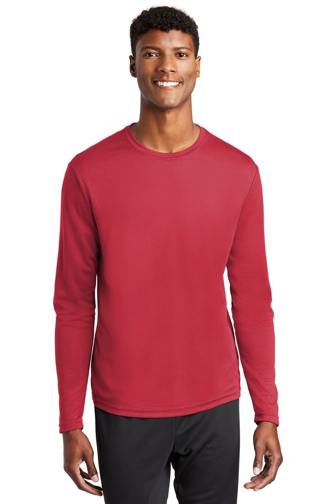 Sport-Tek PosiCharge RacerMesh Long Sleeve Tee ST340LS - Grocery