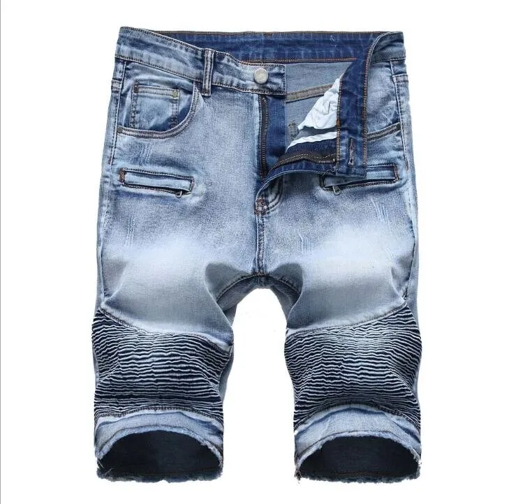 Mens Casual Relaxed Slim Fit Denim Jean Short Plus Size Big and Tall - Grocery