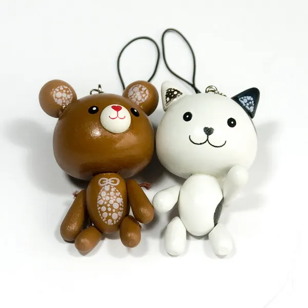 Sweet Bear-2 - Cell Phone Charm Strap / Camera Charm Strap / Handbags Charms - Grocery