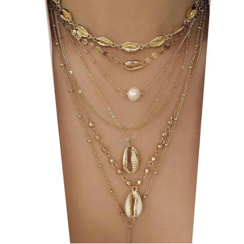 Island Girl Multi Layer Necklace - Grocery