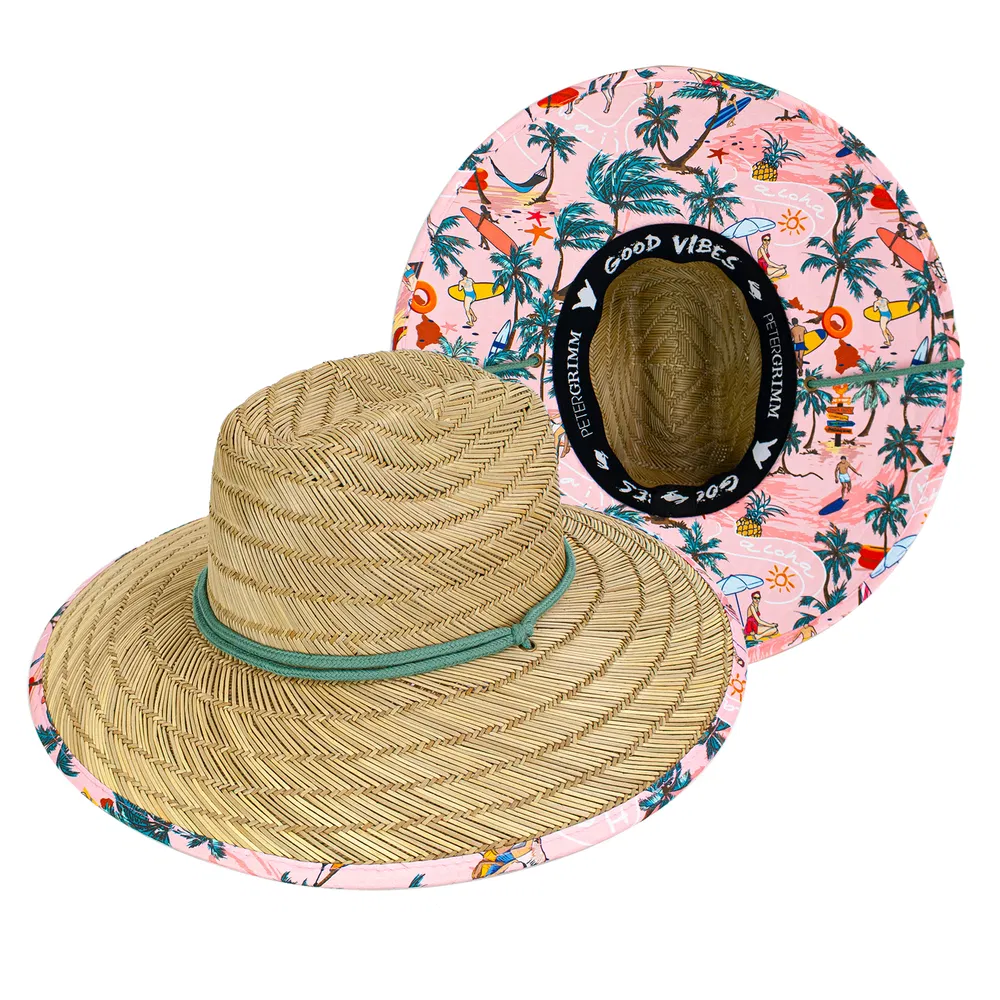 Surf On Straw Lifeguard Hat - Grocery