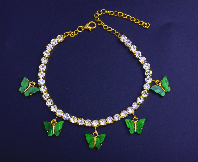 Acrylic Water Drill Foot Chain Resin - Grocery