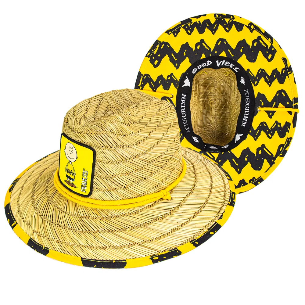 Charlie Junior Straw Lifeguard Hat - Grocery