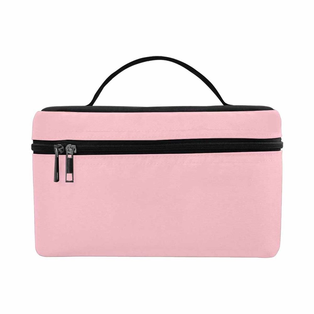 Cosmetic Bag, Pink Travel Case - Grocery