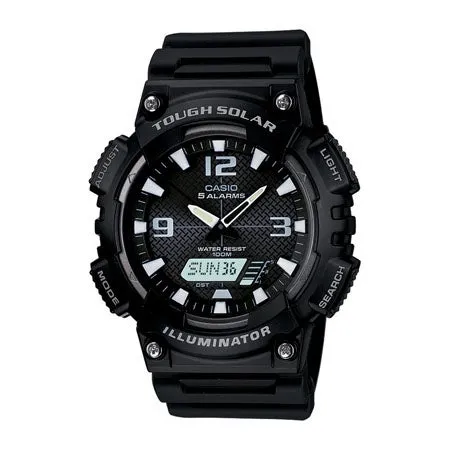Tough Solar Ani-Digi Watch Black - Grocery