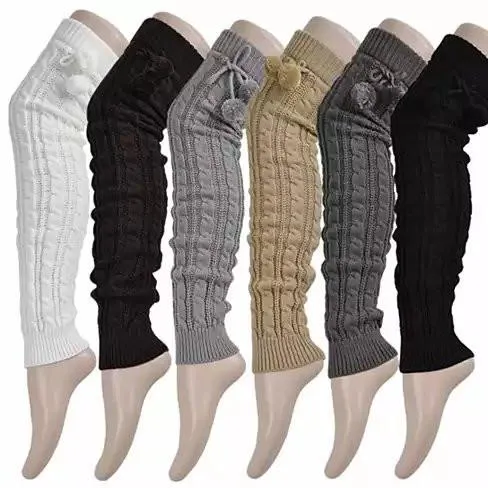POMPOM LOVE Adorable Knee High Socks - Grocery