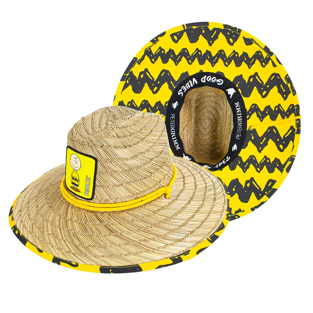 Charlie Straw Lifeguard Hat - Grocery
