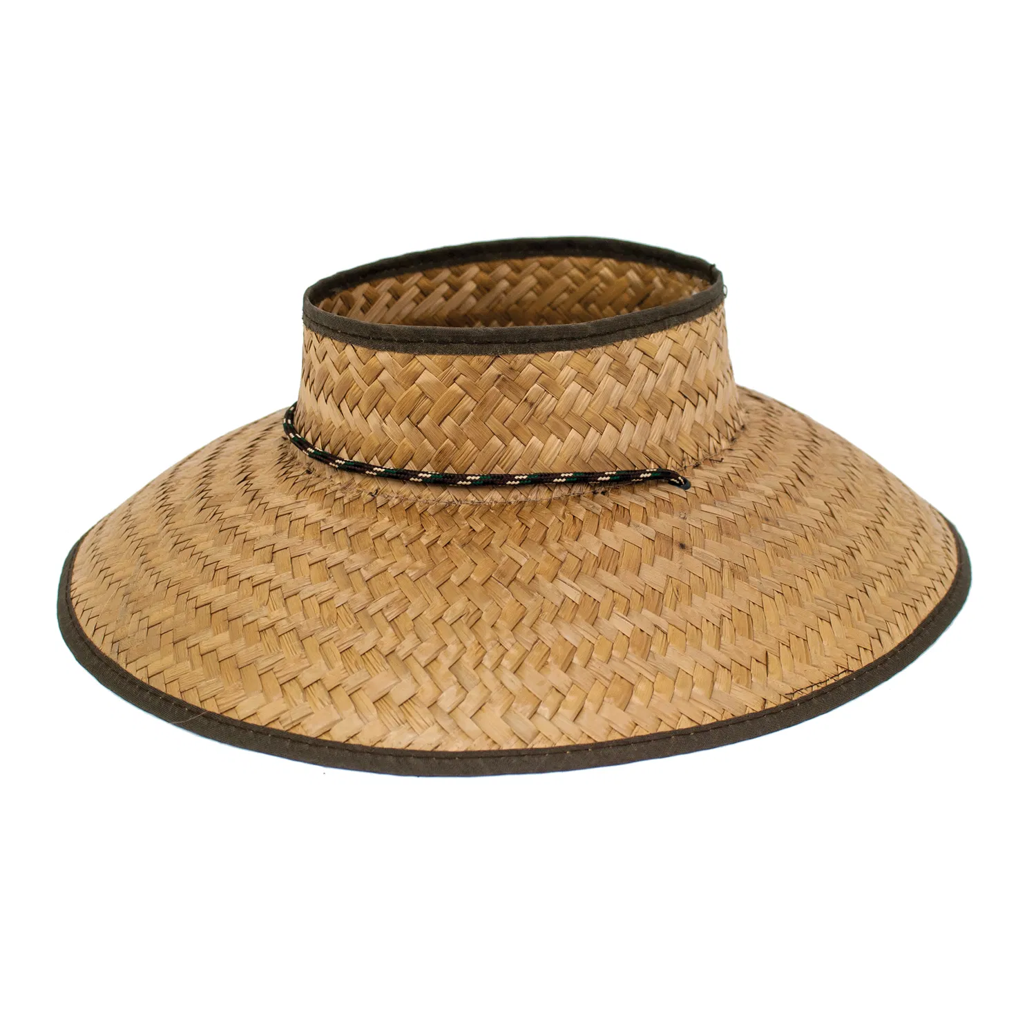 Clarisse Straw Visor Hat - Grocery