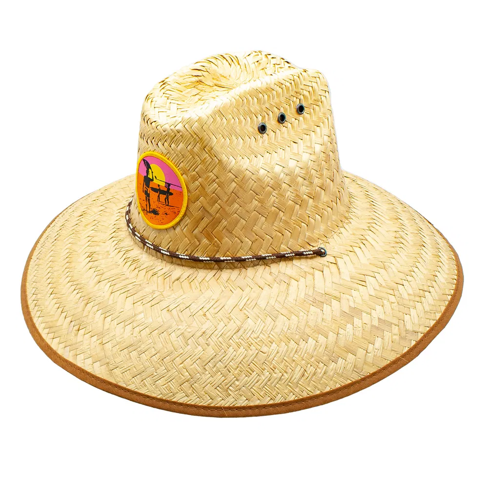Manu Bay Straw Lifeguard Hat - Grocery