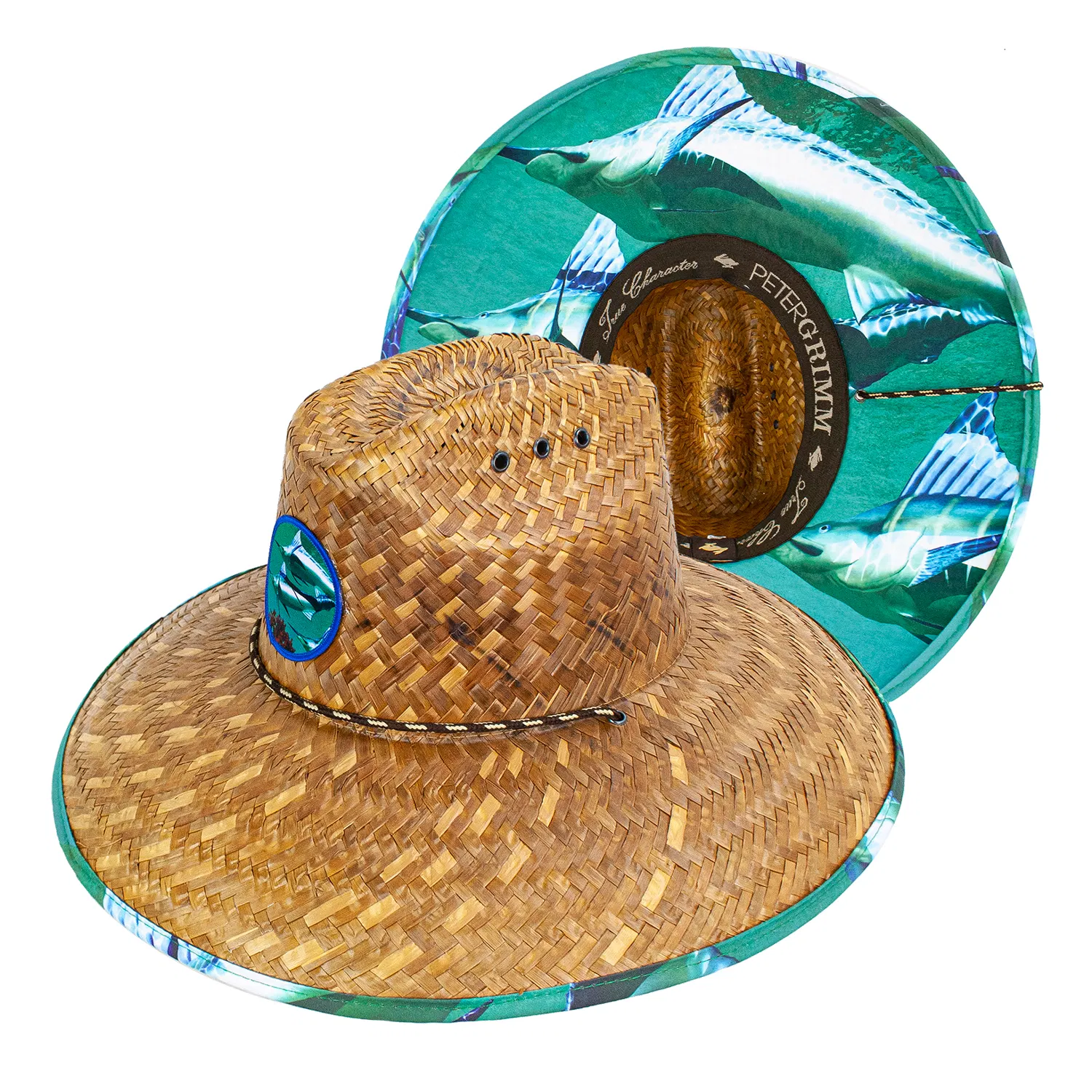 Marlin Straw Lifeguard Hat - Grocery