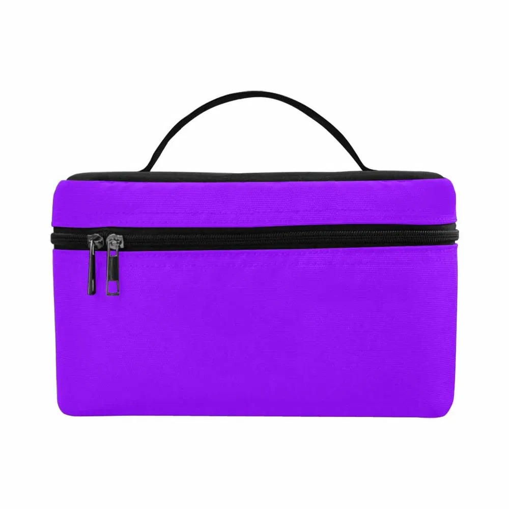 Cosmetic Bag, Violet Travel Case - Grocery