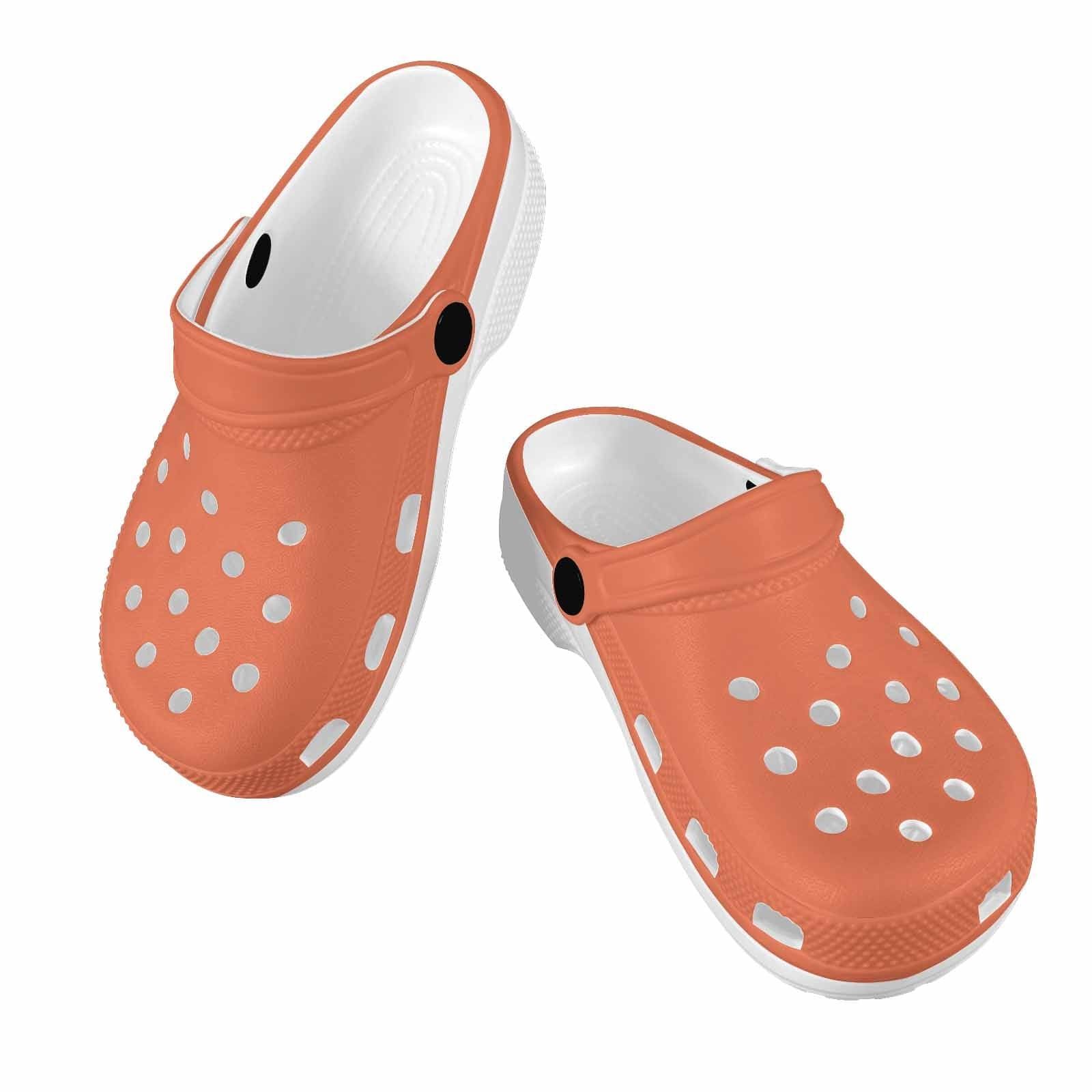 Burnt Sienna Red Clogs For Youth - Grocery