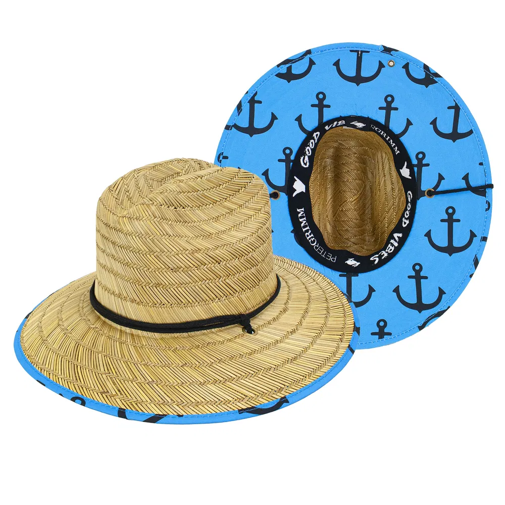 Anchor Junior Straw Lifeguard Hat - Grocery