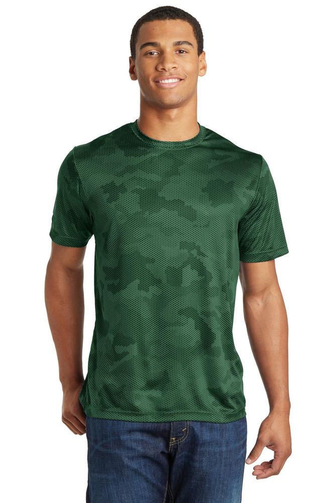 Sport-Tek CamoHex Tee ST370 - Grocery