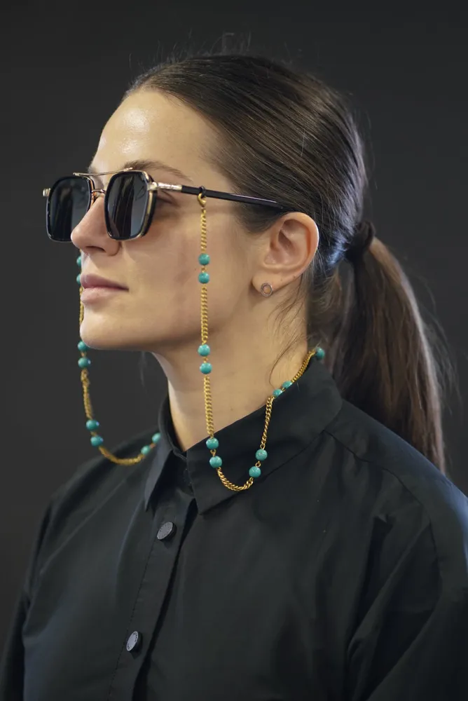 Turquoise Sunglasses Chain - Grocery