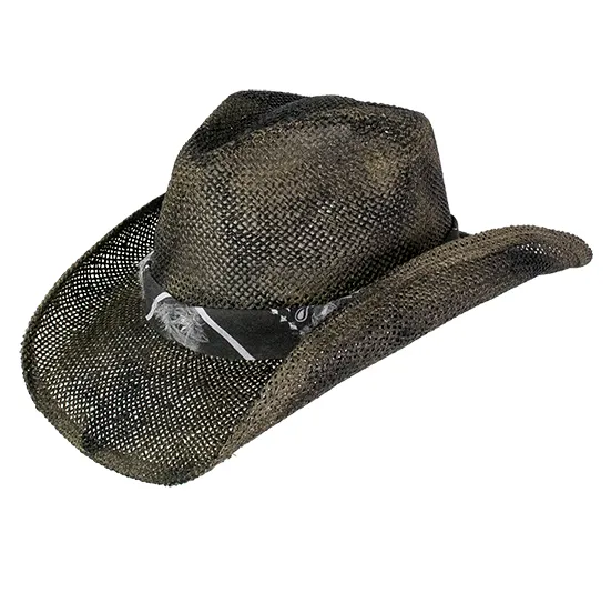 Carl Straw Western Cowboy Hat - Grocery