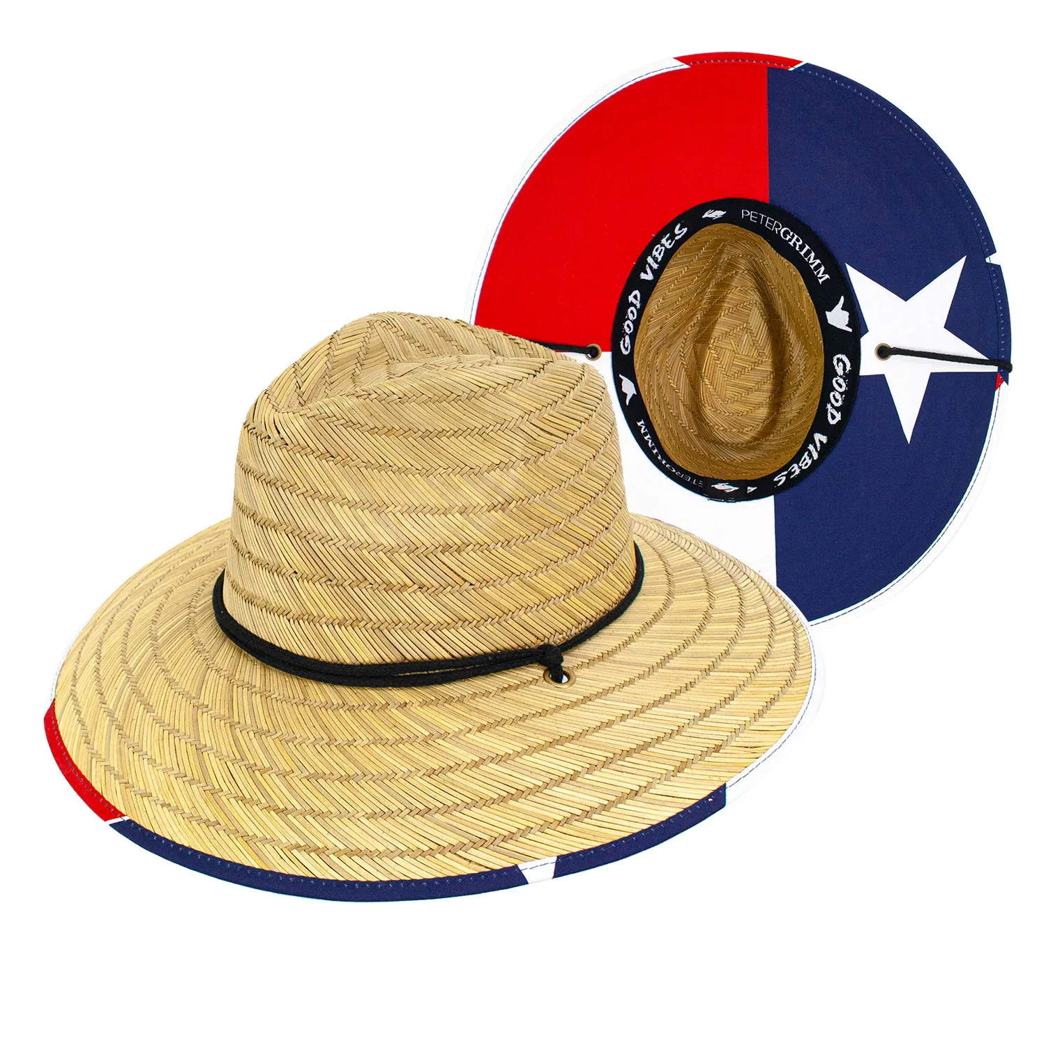 Lone Star State Straw Lifeguard Hat - Grocery