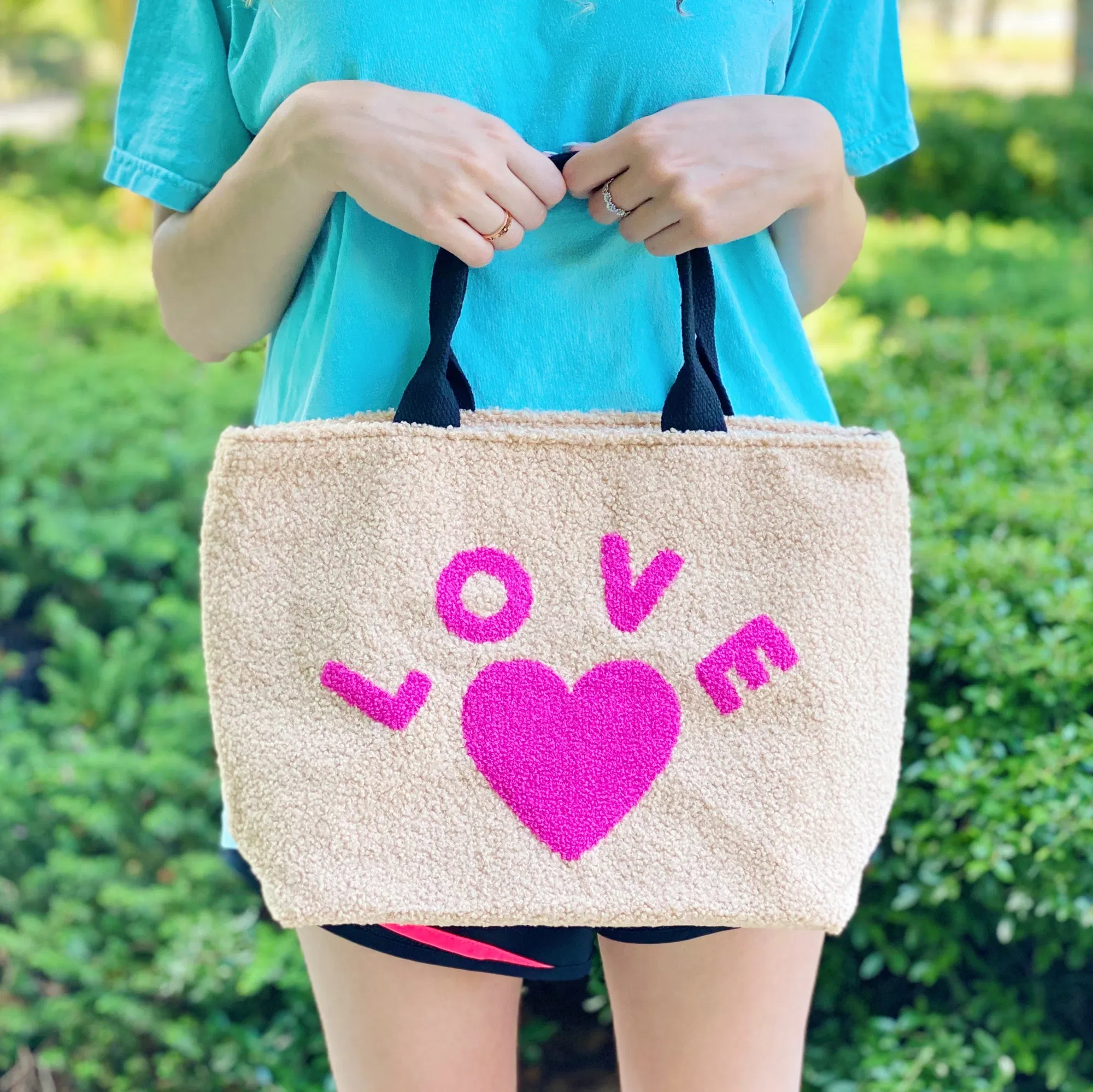 Happy & Lovely Cross Body Tote - Grocery