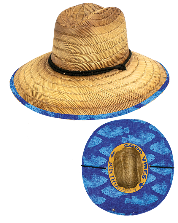 Sea School Straw Lifeguard Hat - Grocery