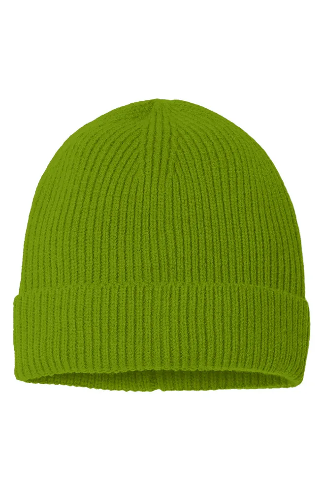Fine Rib Knit Beanie - Grocery