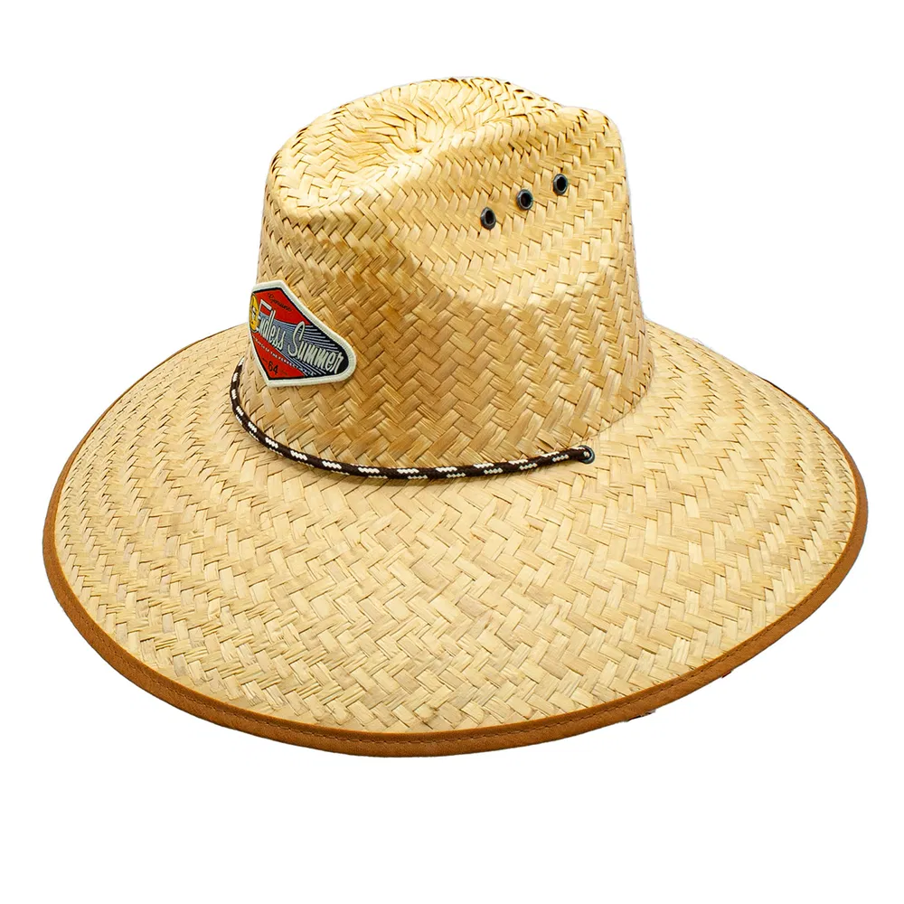Salt Creek Straw Lifeguard Hat - Grocery