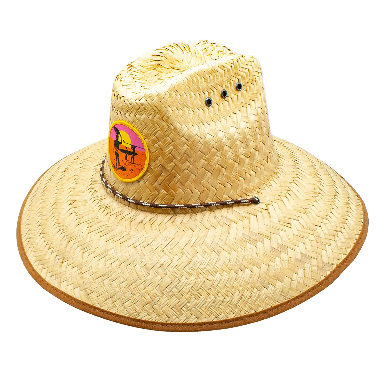 Manu Bay Straw Lifeguard Hat - Grocery