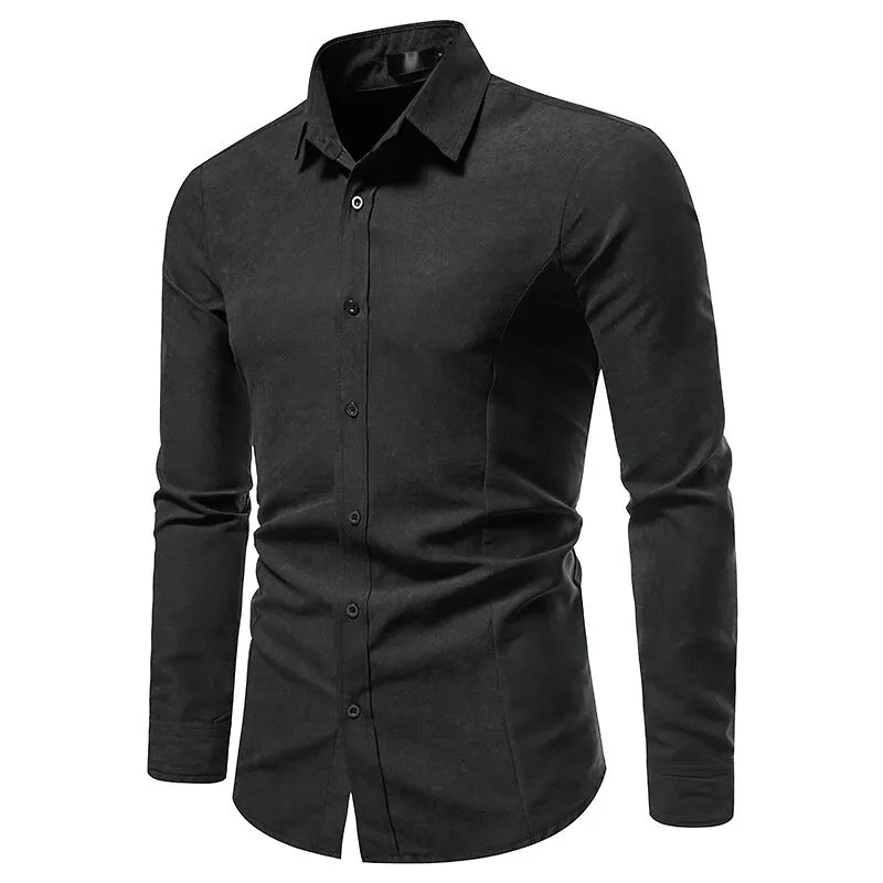 Men's Long Sleeve Regular fit Casual Shirt - Grocery