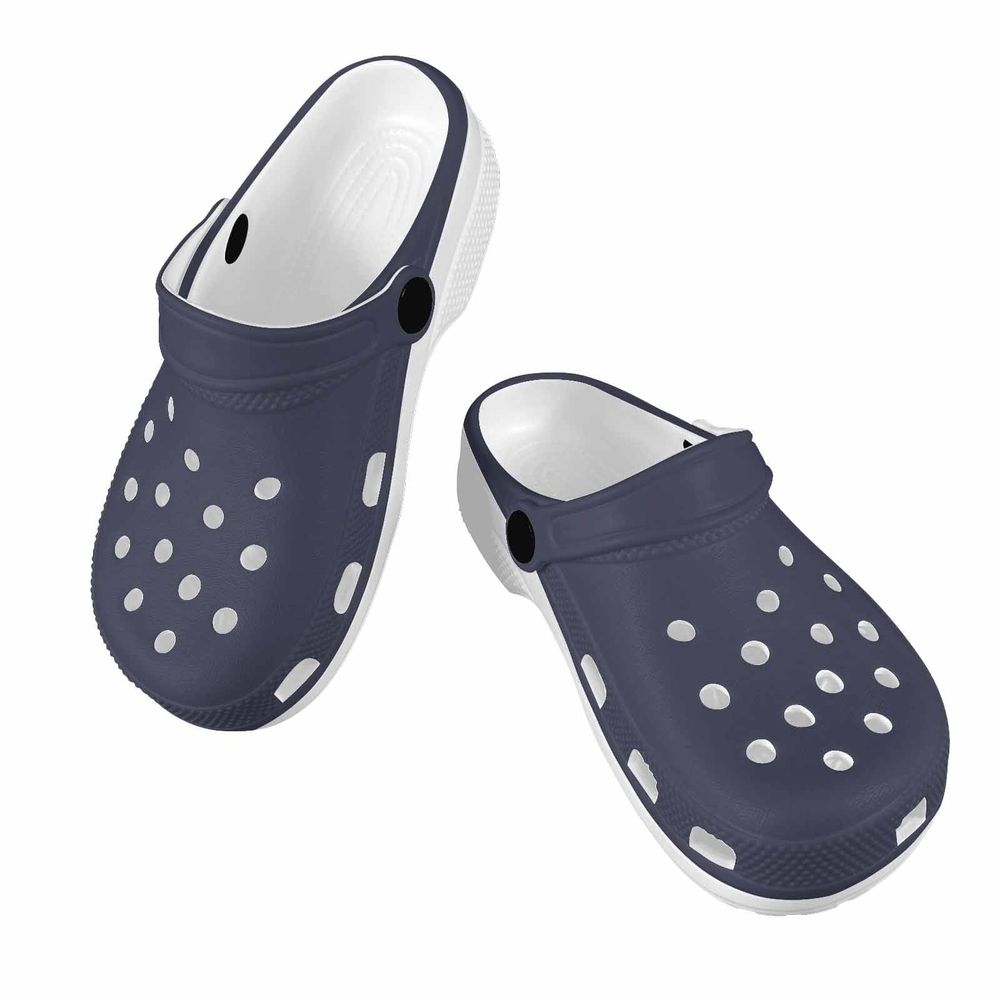 Dark Blue Clogs For Youth - Grocery