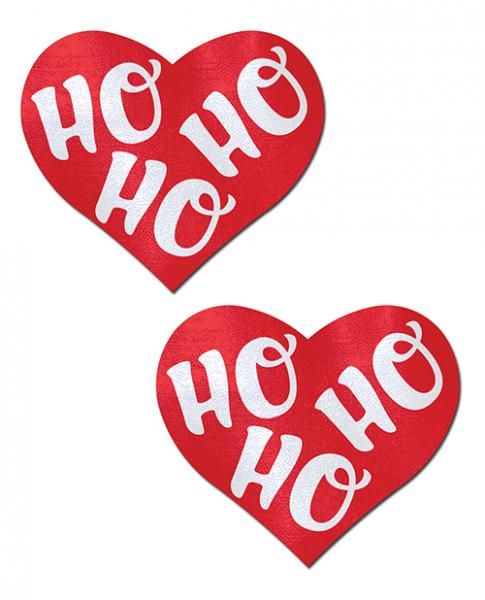 Ho Ho Ho Hearts Red & White O/S - Grocery