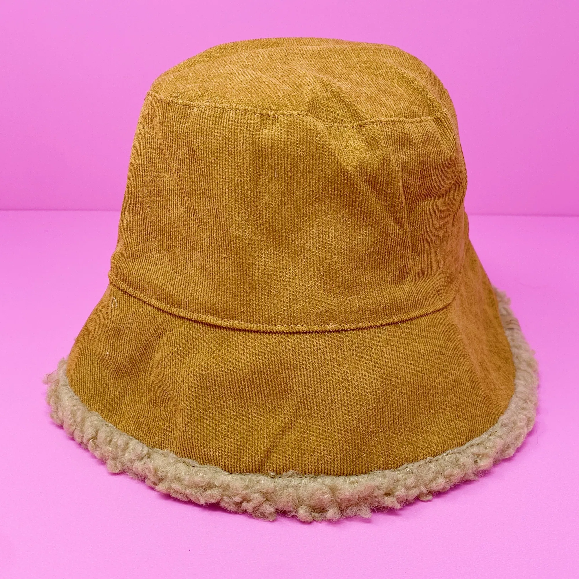 Corduroy Reversible Bucket Hat - Grocery