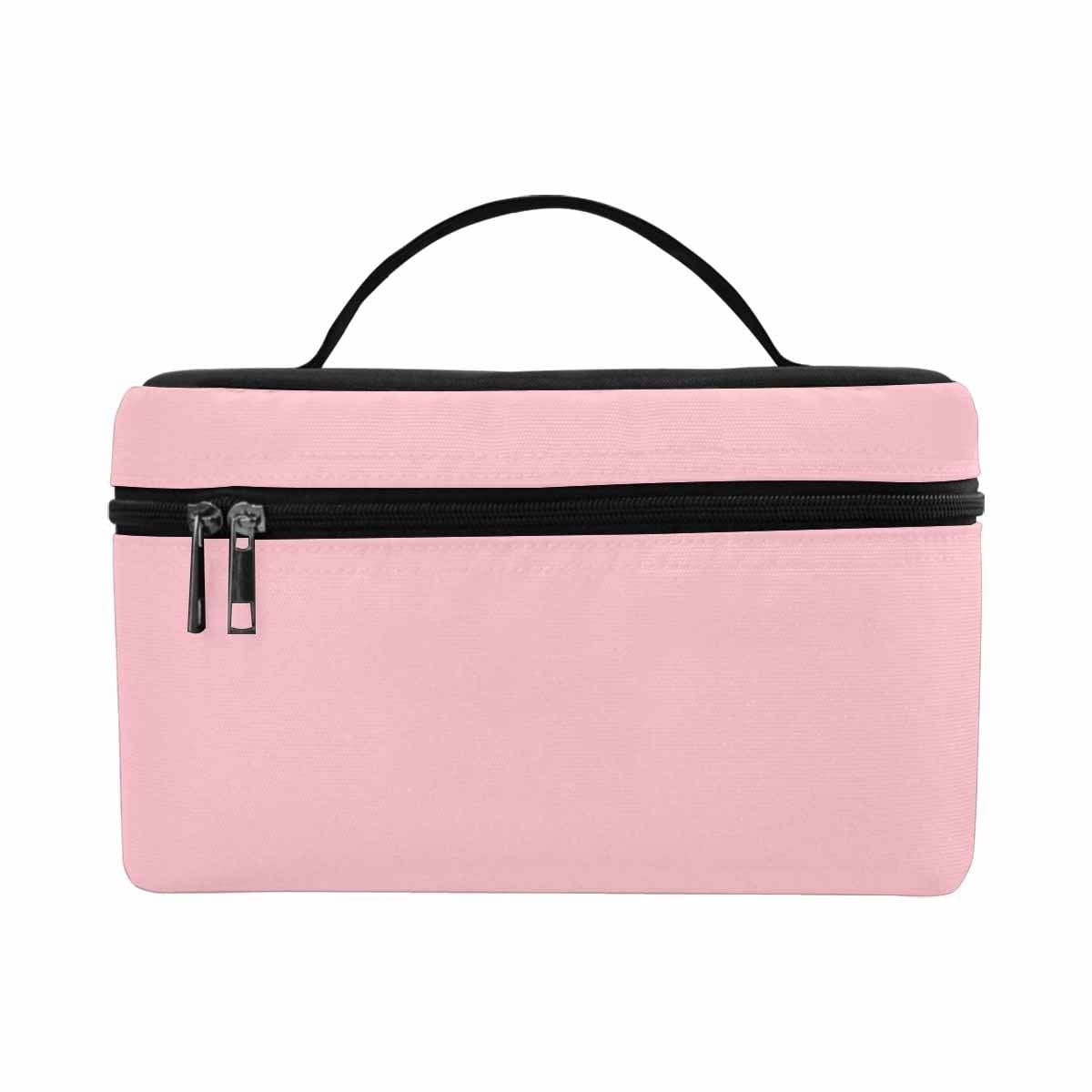 Cosmetic Bag, Pink Travel Case - Grocery