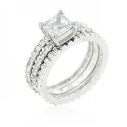 Bridal Triple Ring Set - Grocery