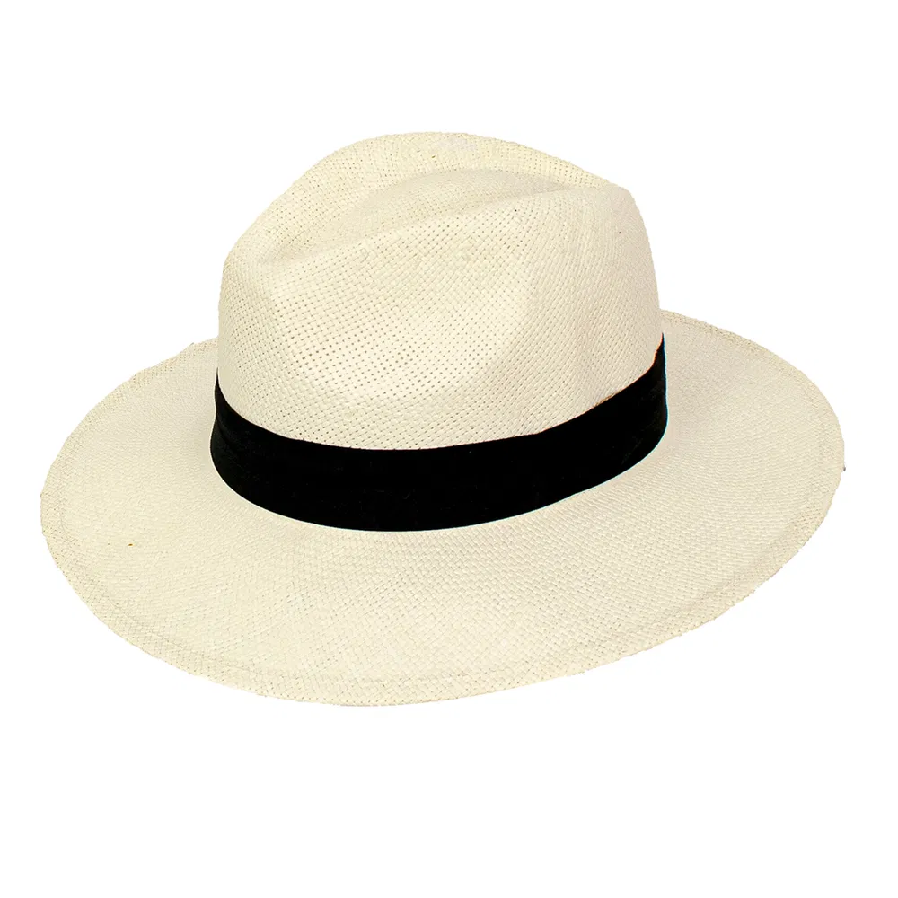 Trail Straw Fedora Resort Hat - Grocery