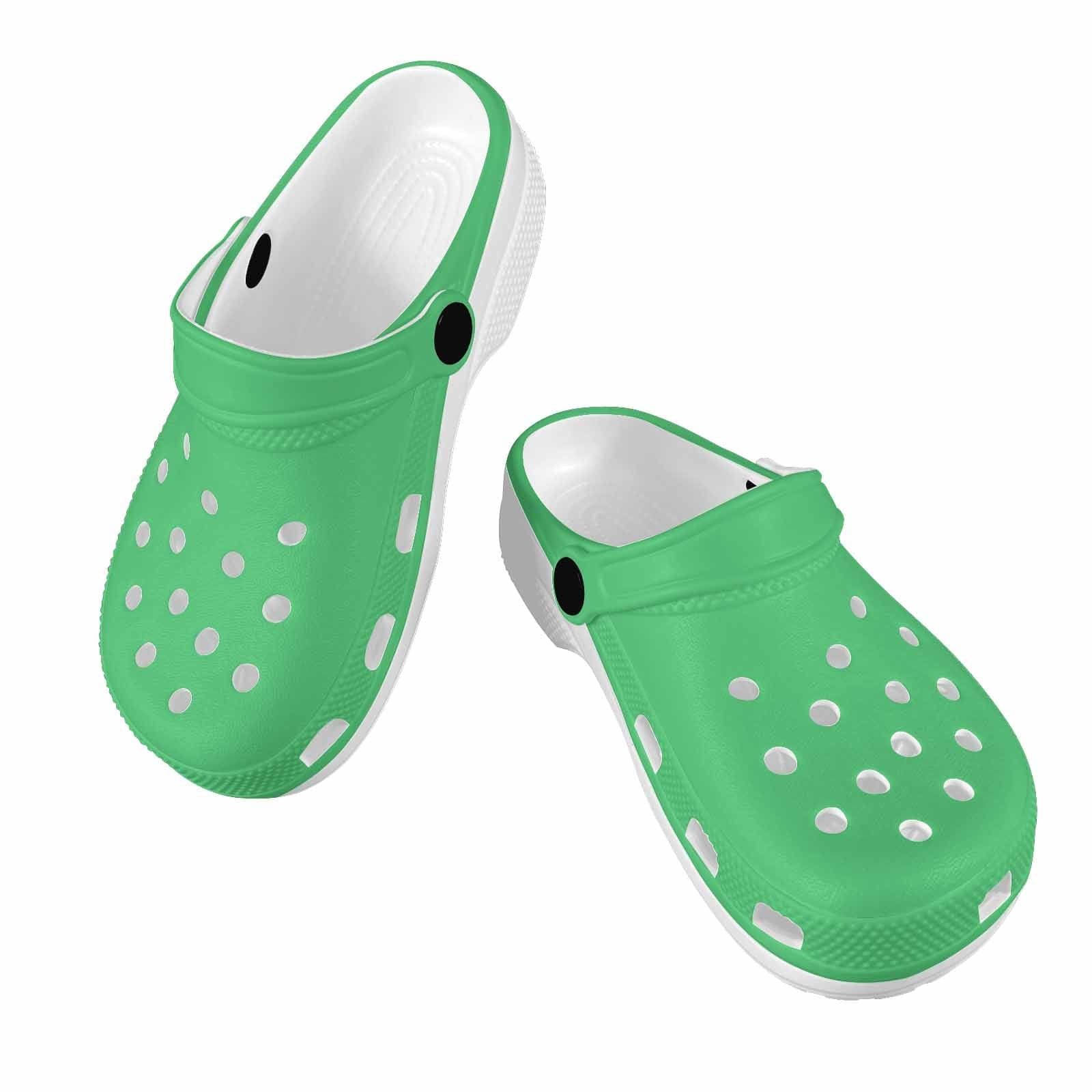 Emerald Green Clogs For Youth - Grocery